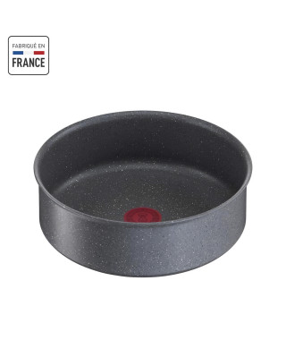 TEFAL INGENIO Natural Force Sauteuse 24cm, Induction, Antiadhésif, Empilable, Compatible lave-vaisselle, Fabriqué en France L…