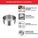 TEFAL INGENIO Preference Casserole 20 cm, Induction, Inox, Empilable, Compatible lave-vaisselle L8983004
