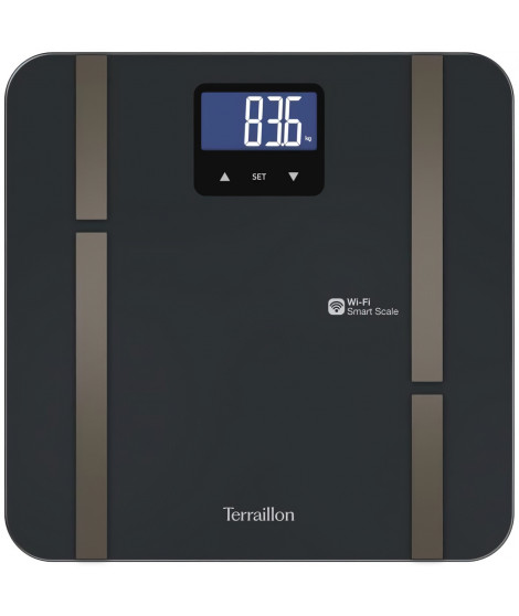 Pese personne - Terraillon - MASTER FIT ULTRA - Electronique, connecté WIFI - IMC - Analyse masses - Apport calorique journalier