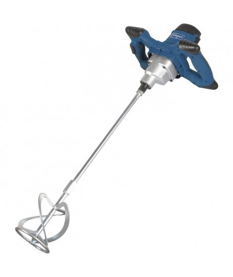 Malaxeur de mortier et peinture SCHEPPACH PM1200 - 1200 W - 2 turbines - Vitesse variable