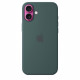 APPLE iPhone 16 Plus - Coque en silicone avec MagSafe - Lake Green