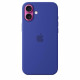 APPLE iPhone 16 Plus - Coque en silicone avec MagSafe - Ultramarine