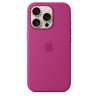 APPLE iPhone 16 Pro - Coque en silicone avec MagSafe - Fuchsia