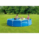 Kit Piscine hors sol tubulaire INTEX - Metal Frame - 305 x 76 cm - Ronde (Livrée avec pompe et cartouche) - 28202NP