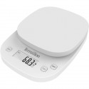 TERRAILLON 14526 - Balance culinaire éléctronique de précision - 2kg - Affichage LCD - 13x12,5x1,2 - Fonction Tare - Blanche