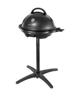 George Foreman 22460-56 Barbecue Grille 2000W Intérieur et Extérieur, 15 Portions