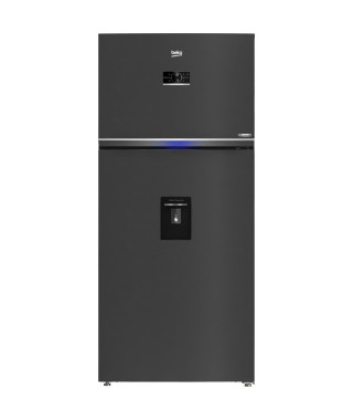Réfrigérateur pose libre - BEKO - RDNE650E40DZXBRN - Double Porte - 630 L - 83,2 x 76,2 x 187 cm - Carbone