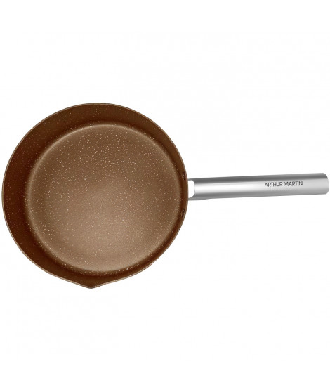Sauteuse - ARTHUR MARTIN - AM3542 - 28 cm avec couvercle - Aluminium Forgé - Tous feux dont induction + four