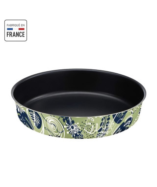 TEFAL Jungle Moule a manqué 26 cm, Antiadhésif, Démoulage parfait, Diffusion homogene de la chaleur, Fabriqué en France J5749702