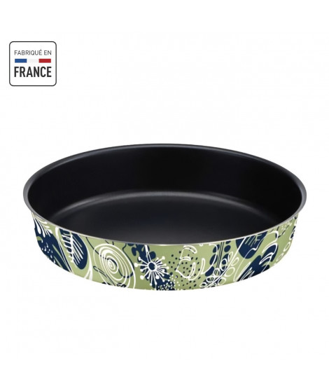 TEFAL Jungle Moule a manqué 26 cm, Antiadhésif, Démoulage parfait, Diffusion homogene de la chaleur, Fabriqué en France J5749702
