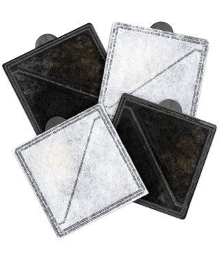 Filtres charbon pour fontaines - PETSAFE - Lot de 4