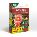 Engrais pour Bio Rosiers - BSI - Floraison éclatante - Action kongue duree - 12,5 m²