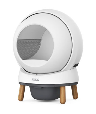 Litiere autonettoyante - PETSAFE - SMART SPIN - Connecté - Blanc