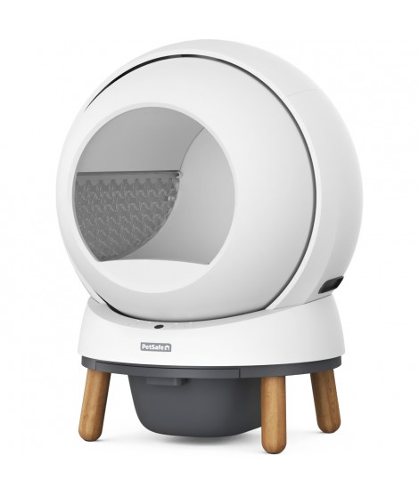 Litiere autonettoyante - PETSAFE - SMART SPIN - Connecté - Blanc