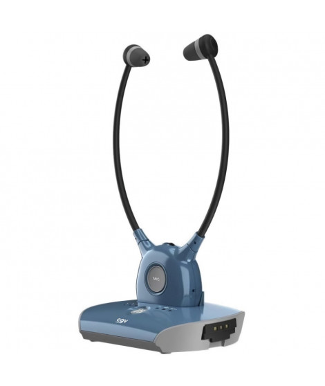 Casque sans fil TV/HIFI - CGV  - DOLFIN SAPHIR - Assistant auditif - Micro intégré - Prise optique