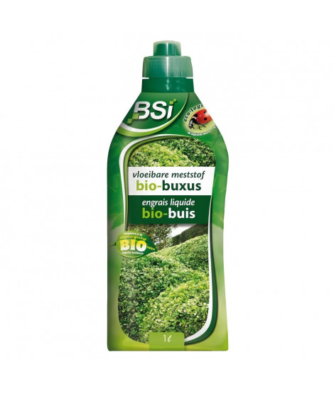 Engrais organique liquide pour Buis - BSI - Stimule et donne de l'éclat  - Avec Oligo-éléments 1L - UAB