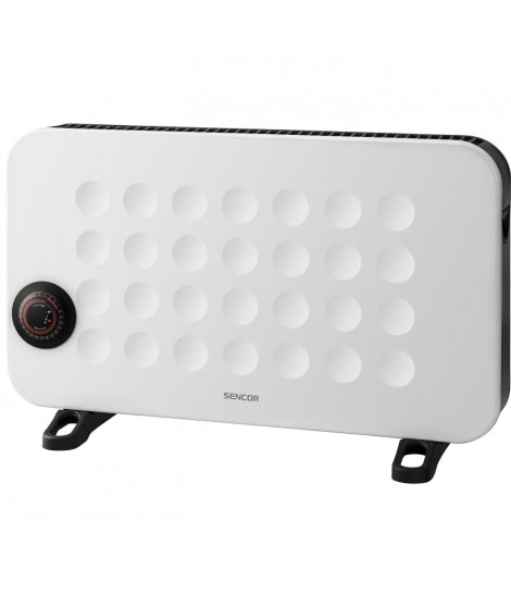Radiateur - SENCOR - SCF 2100WH - 2000 W - 3 niveaux - Minuterie - Blanc