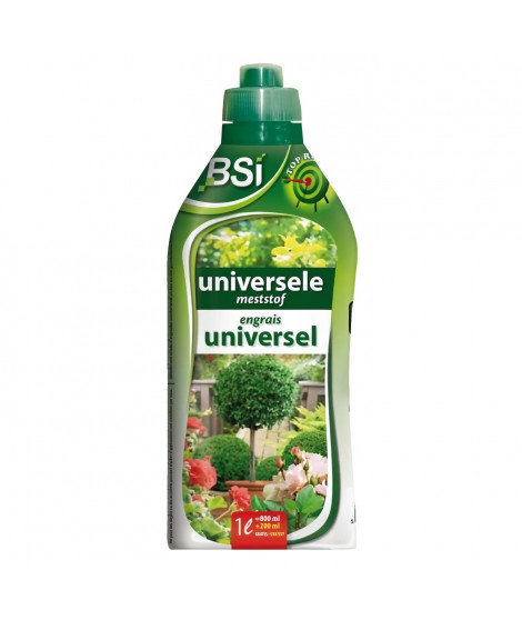 Engrais universel - BSI - Plante d'intérieur / balcon - Avec Oligo-éléments et Chélates - 1 L