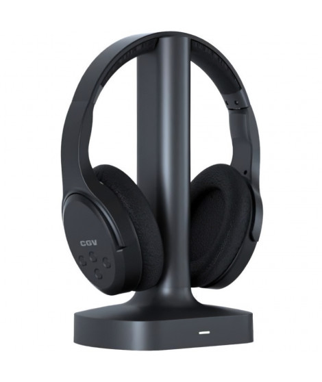 Casque TV sans fil - CGV HEL PRELUDE PREMIUM - Autonomie 8h - Prise optique