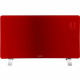 Radiateur intelligent Wi-Fi en verre - SENCOR - SCF 4742RD - 2400 W - 2 niveaux - Thermostat - Rouge