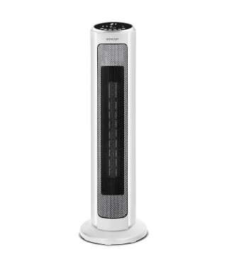 Radiateur tour en céramique - SENCOR - SFH 8994WH - Jusqu'a 2000 W - 3 modes - 24 m² / 60 m³ - Télécommande - Blanc