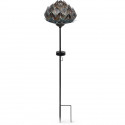 Borne Solaire - GARDEN ID Chou - 14 x 45 cm - Autonomie 6-8h - Bouton on/off - Pile AAA rechargeable.