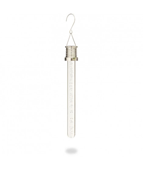 Lanterne Bâton Solaire - GARDEN ID Cristal - 22 cm - Couleur changeante - Autonomie 6-8h - Pile rechargeable.