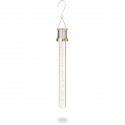 Lanterne Bâton Solaire - GARDEN ID Cristal - 22 cm - Couleur changeante - Autonomie 6-8h - Pile rechargeable.