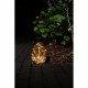 Lanterne Solaire - GARDEN ID Bali - Ø14 H23 cm - Éclairage 6-8h - Accrochage polyvalent - Pile AAA rechargeable.