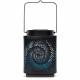 Lanterne solaire - GARDEN ID Attract - Bleu 11 x 11 h15 cm - 6 a 8h autonomie - Mobile - Bouton on/off.