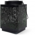Lanterne solaire - GARDEN ID Attract - Vert 11 x 11 h15 cm - 6 a 8h autonomie - Mobile - Bouton on/off.