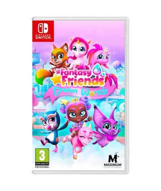 Fantasy Friends Dream Worlds + Cahier de Coloriage - Jeu Nintendo Switch