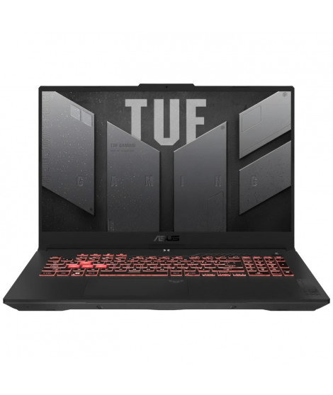 PC Portable Gamer ASUS TUF Gaming A17 | 17,3 FHD 144Hz - RTX 4060 8Go - AMD Ryzen 7 7435HS - RAM 16Go - 512Go SSD - Sans Windows