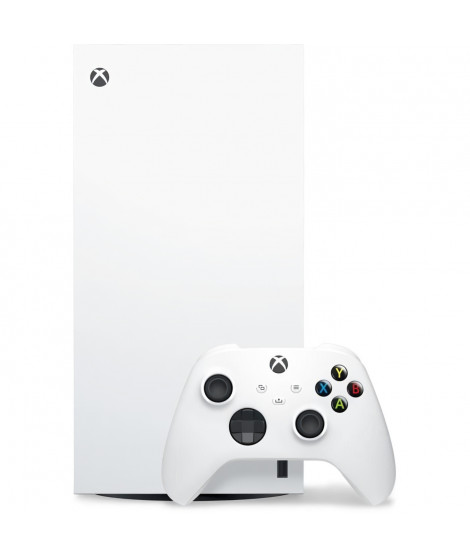 Console Xbox Series X - 100% digitale - 1To - Blanche