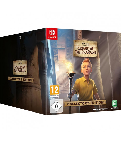 Tintin Reporter Les Cigares Du Pharaon - Jeu Nintendo Switch - Collector Edition