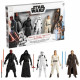 Star Wars pack de 5 figurines de 15 cm Affrontement galactique avec 5 accessoires, jouets pour enfants, a partir de 4 ans