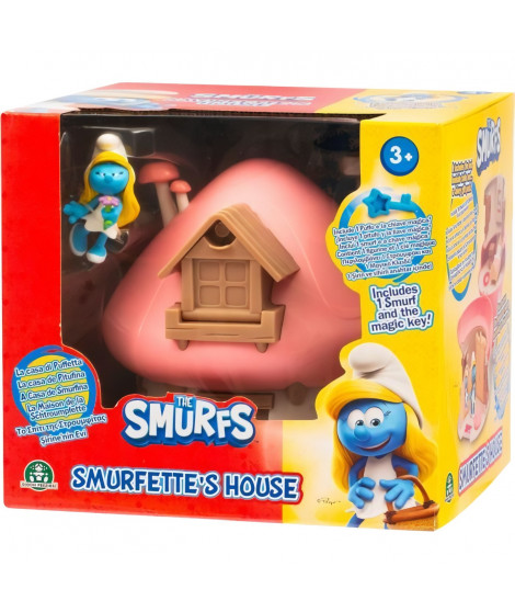 Maison de jeu - GIOCHI PREZIOSI - Les Schtroumpfs - Maison magique avec 1 figurine Schtroumpfette et accessoires - a partir d…