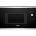 Micro-ondes + grill encastrable - BOSCH - SER4 BEL523MS0 - Inox - 20 l - 800 W - 8 programmes auto - 38,2 x 59,4 x 31, 7 cm