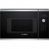 Micro-ondes + grill encastrable - BOSCH - SER4 BEL523MS0 - Inox - 20 l - 800 W - 8 programmes auto - 38,2 x 59,4 x 31, 7 cm