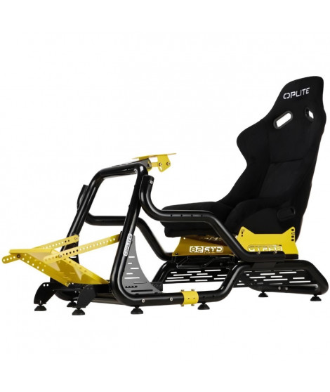 Cockpit de simulation racing - OPLITE - GTR S8 Elite Force - Jaune
