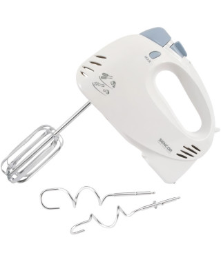 Batteur a main - SENCOR - SHM 5203-EUE3 - 400 W - 5 vitesses et Turbo pulse - Blanc