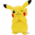 Peluche - Pokémon Pikachu - Bandai - 20 cm - Toute douce - Licence Officielle  - Jouet Enfant 2 ans et +