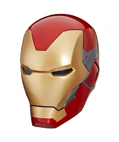 Casque électronique Iron Man, avec effets lumineux, jouet de cosplay premium de collection pour adultes, Marvel Legends Series