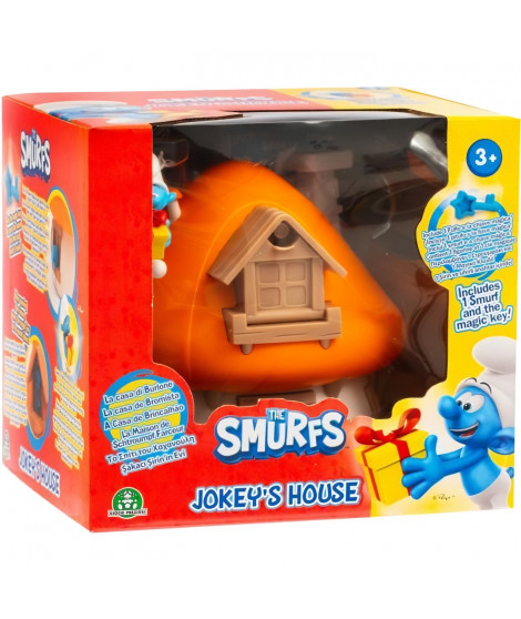 Maison de jeu - GIOCHI PREZIOSI - Les Schtroumpfs - Maison magique avec 1 figurine Farceur et accessoires - a partir de 3 ans…