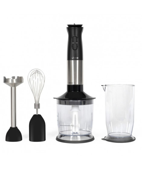 Set mixeur plongeant - LIVOO - DOP246 - 800 W - 12 vitesses - Noir