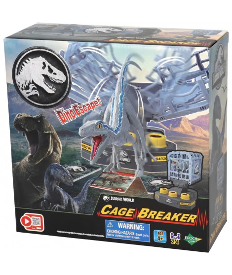 Jeu de société avec T-Rex et cage - EPOCH - Jurassic World Cage Breaker