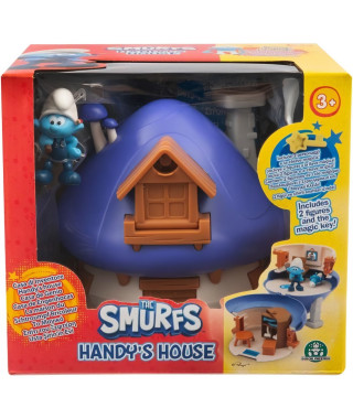 Maison de jeu - GIOCHI PREZIOSI - Les Schtroumpfs - Maison magique avec 1 figurine et accessoires - a partir de 3 ans - PUF28
