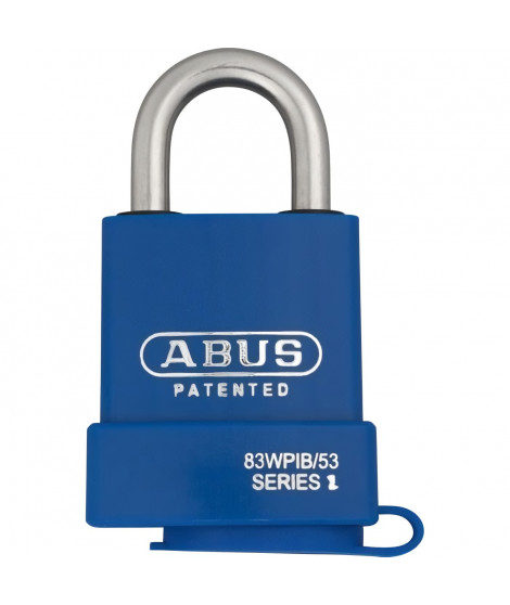 Cadenas résistant aux intempéries - ABUS - 83WPIB/53 Submariner - Anse acier inoxydable - Cylindre interchangeable