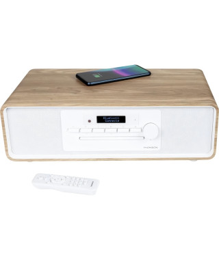 Micro-chaîne Bluetooth - THOMSON - CD/MP3/USB/Radio FM/DAB+ - 75W - Affichage LCD - Télécommande