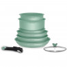 Batterie de cuisine - ARTHUR MARTIN - AMV12 - Batterie de cuisine 8 pieces - Tous feux dont induction